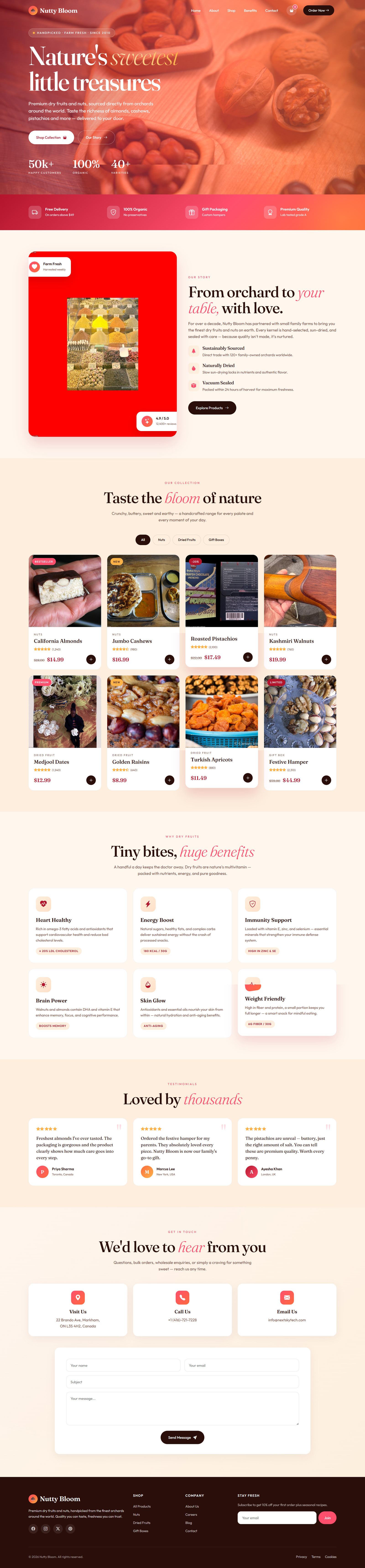Food Theme 2 tablet view